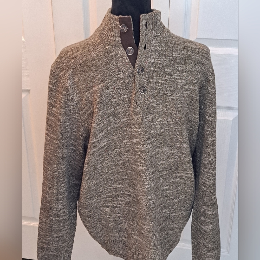 Joseph Abboud 100% Wool Pullover Sweater    Size L